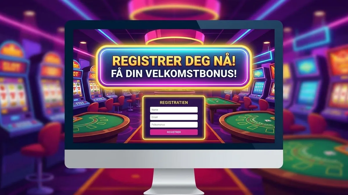 Registrering med bonus