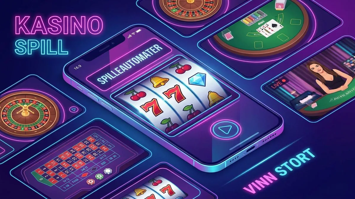Kasinospill og spilleautomater